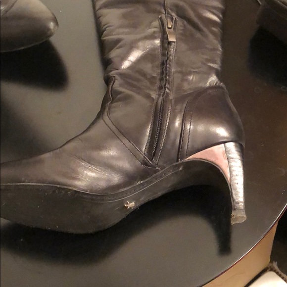 Black Kenneth Cole knee length boots! - Picture 2 of 4